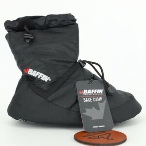 Baffin Polar Proven Cush Booty Hybrid Insulated Slipper Black Size Unisex Large